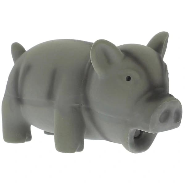 Pipig hundleksak interaktiv latex gris hundleksak bitresistent leksak