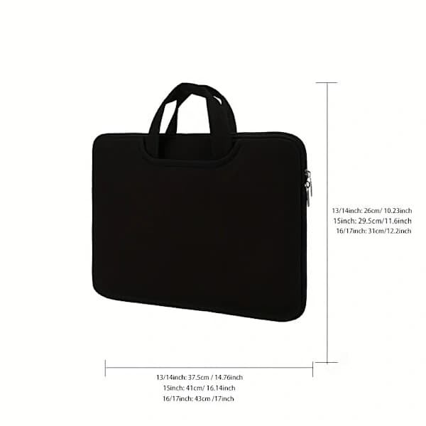 Laptop taske til 13, 14 tommer Sort 13/14 tommer