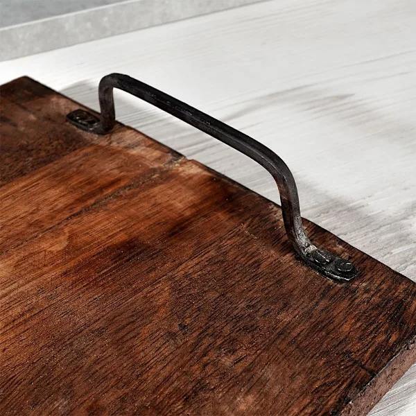 /EA/Cutting Board in Exotic Mango Wood with Rustic Design