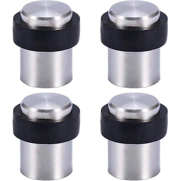 /EA/Gulv dørstopper 4,5 cm rustfritt stål dørstopper dørstopper (4 stk)