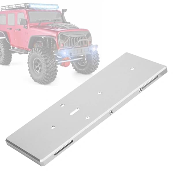 /EA/RC-batterifack med skruvbytesdelar Passar RGT EX86100 1/10 RC Bil Silver 680022S