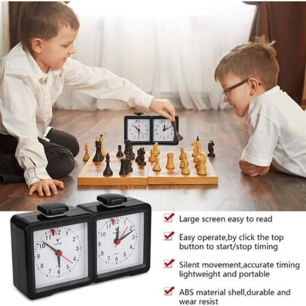 /EA/Schackklocka, Schackpendel Schackklocka Professionell schackstoppur, Mekaniska schackklockor Keeper,Chess Countdown Clo