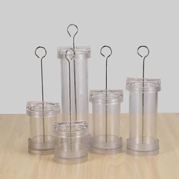 /EA/Lysforme til lysfremstilling Plaststolpe Lysfremstillingssæt Stor cylinderribbelysfremstilling Mo