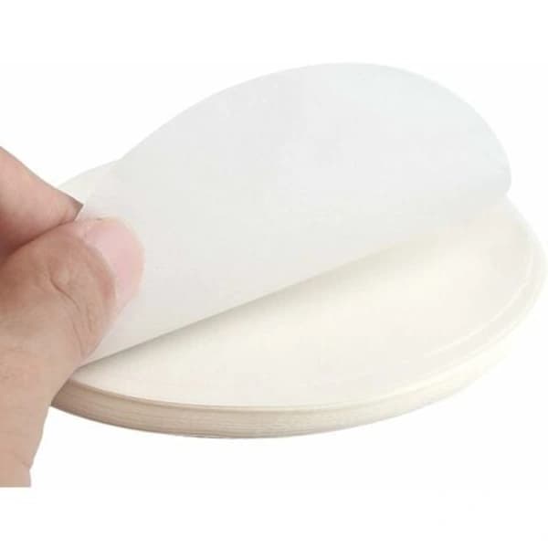 /EA/500-pack non-stick hamburgerpresspapper Burger Chop Steak BBQ Tool - 11,5 cm diameter