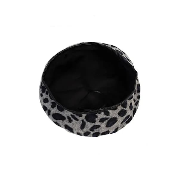 /EA/ Damehatt høst og vinter mote leopard beret koreansk mote