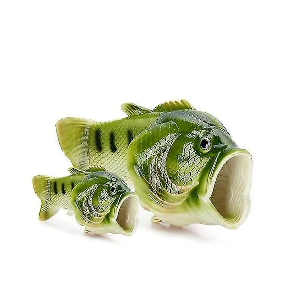 Fisk Flip Flops - De Originale Fisketøflene grå 44-45