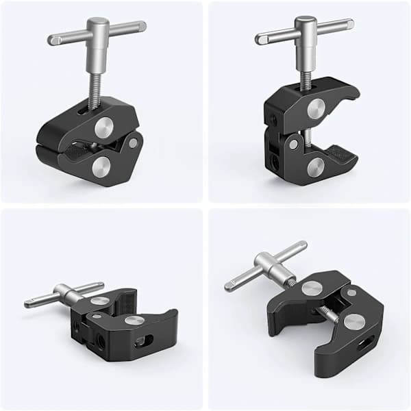 /EA/Super Clamp 2-pak til stativben, kameramonitor, LED-lys