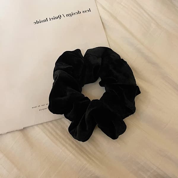 /EA/Hår Scrunchie Fløjl Elastik Hårbånd Reb Tilbehør