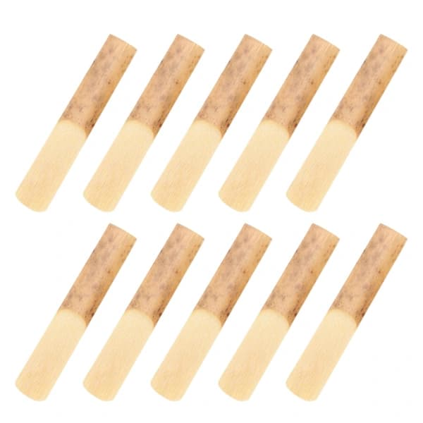 /EA/10 kpl Bambu Bb 2.5 Klarinettilehdet Saksofonitarvikkeet Muovisuojuksella