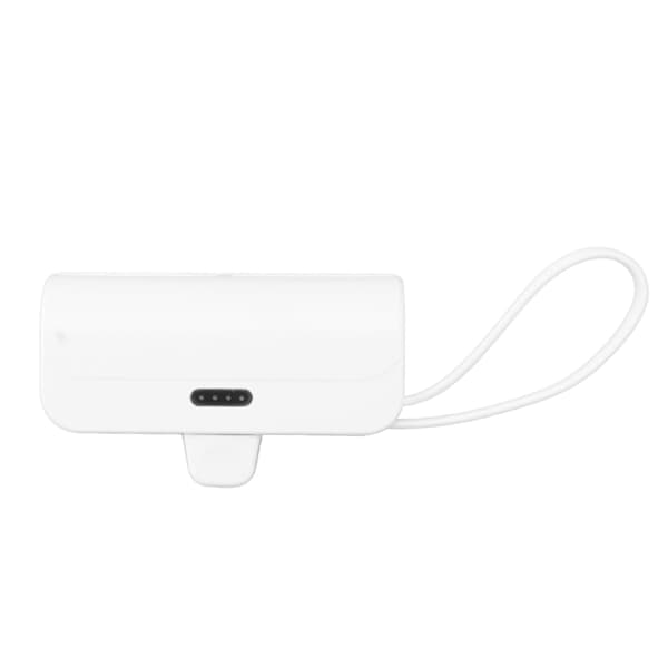 /EA/Mini Bærbar oplader Multifunktion Indbygget kabel til IOS Interface Type C 2 i 1 Mini USB C Power Bank til nødsituationer