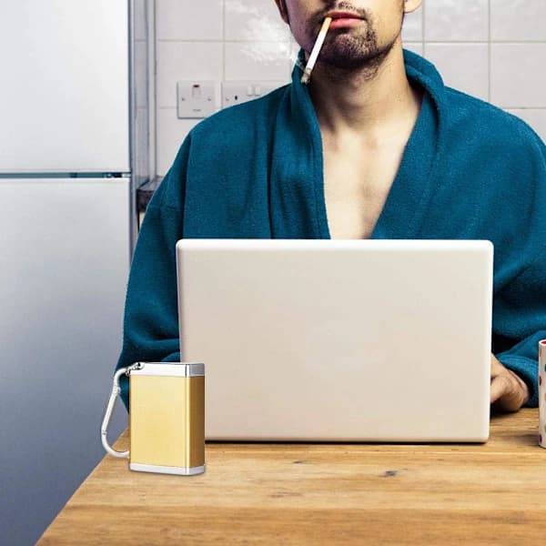 /EA/Bärbar askkopp Mini fickaskkopp deodorant, utomhusbruk, ficka
