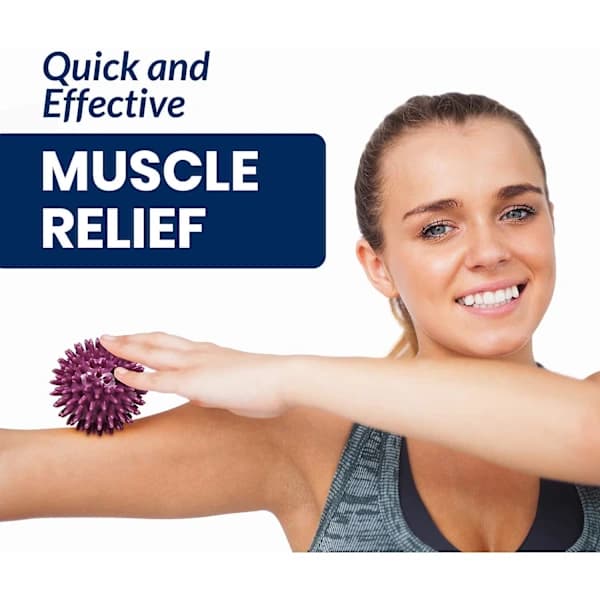 /EA/3-pak spikmassagebolde Anti-stress zoneterapi, 6cm-8cm, Trig