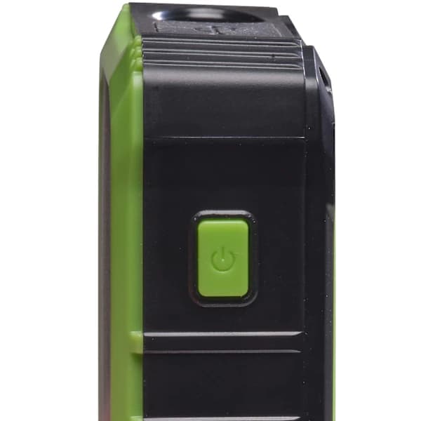 /EA/PowerBank 10.000 mAh Solcelle Håndsving Sort/Grøn