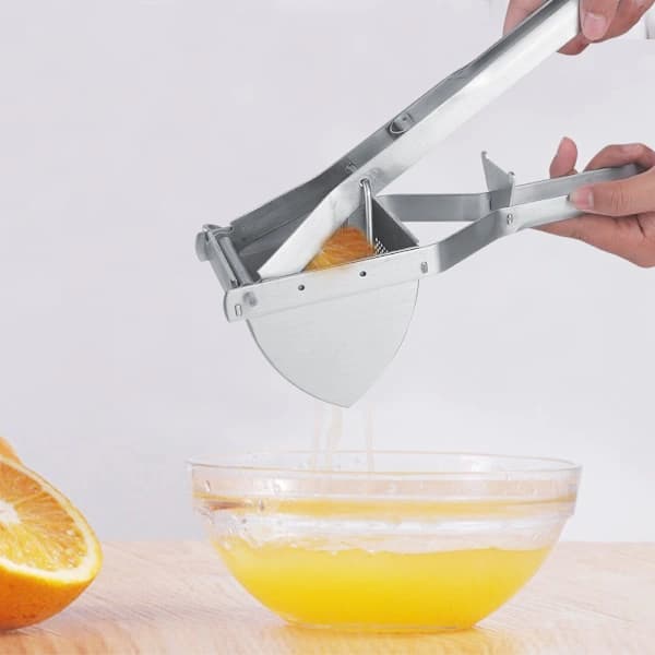 /EA/ Rustfrit stål manuel multifunktionel kartoffelmoser Smasher Juice Maker