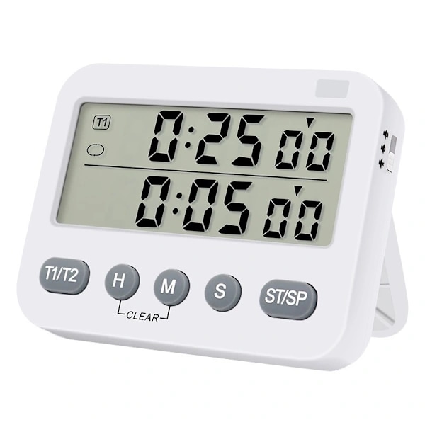/EA/Digital Køkken Timer, Digital Magnetisk Køkken Timer, Høj Lyd