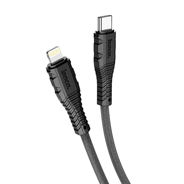 /EA/hoco. X67 PD silikoninen latausdatakaapeli iPhonelle 20W nopea