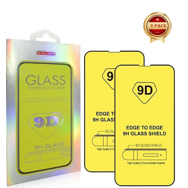 /EA/2-PACK- iPhone 16 PLUS Näytönsuoja - 9D Karkaistu Lasi
