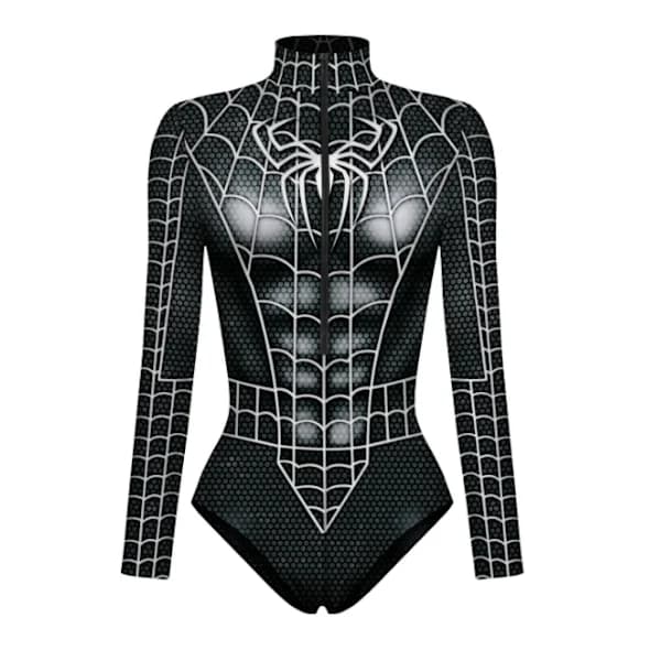 /EA/Bodysuit til kvinder, hero jumpsuit, langærmet badedragt Farve 2-max