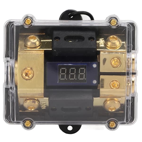 /EA/1 in 2 ut Ström Jord Distributör Splitter Koppar Universal för Bilstereo 0/2 Gauge Kabel 100A