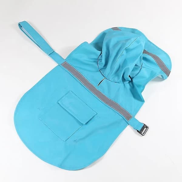 /EA/Hunderegnfrakke Hætte Slicker Poncho Til Små Til Store Hunde A