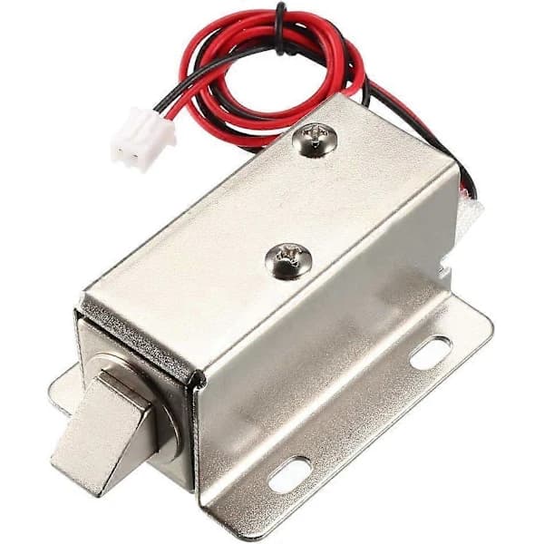 /EA/DC 24V 0.8A 11.4mm Elektromagnetisk Solenoidlåsmontering för Elektriskt Lås