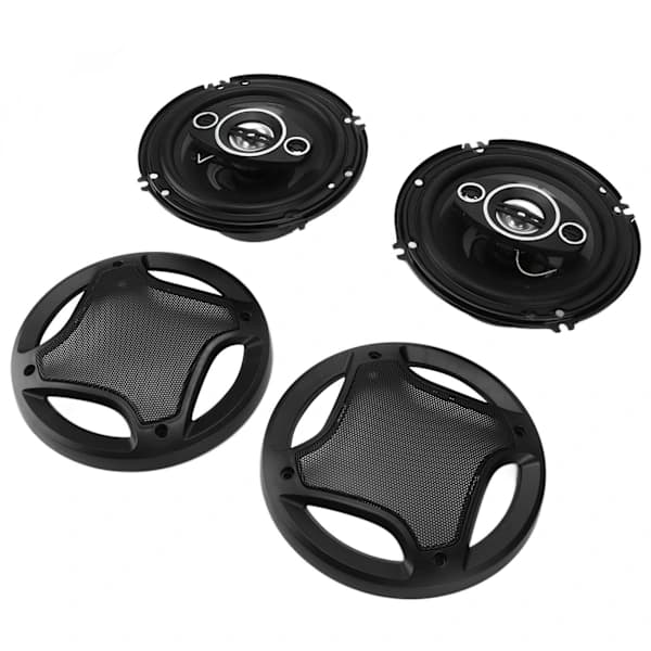 /EA/2 stk. 16,51 cm/6,5 tommer Bil Koaksialhøjttaler 90dB 500W Fuld Range Universal til Lydsystem