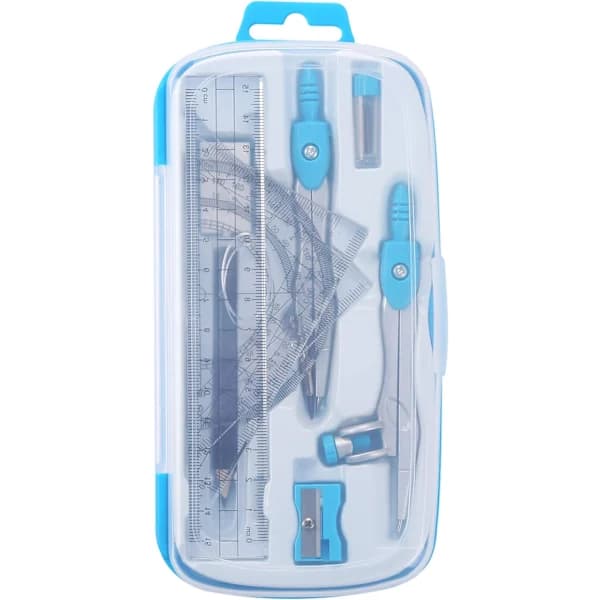 /EA/Matematik Geometri Kit Set 10 Elevmaterial med okrossbar förvaring