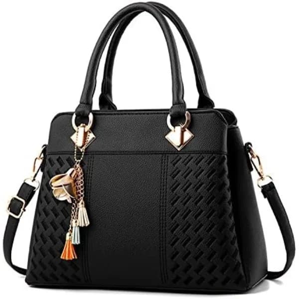 /EA/Dam Mode Handväskor och Plånböcker PU-Läder Ficka Satchel Axelväska