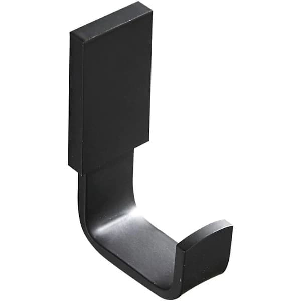 /EA/Handdukshängare och krokar för tyg, kök och sovrum, väggkrok i mässing, mattsvart - 1-pack