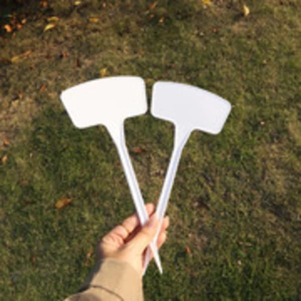 /EA/Stora Växtetiketter för Utomhusbruk för Grönsaker - 30-pack, 27 cm (B)
