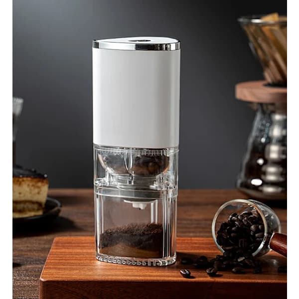 /EA/Elektrisk kaffekvern i rustfritt stål