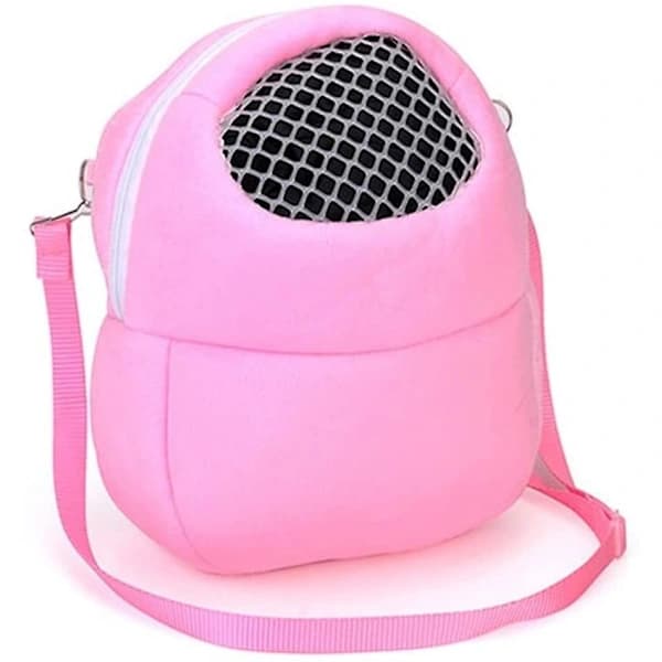 /EA/Liten rosa kjæledyrveske (stor),