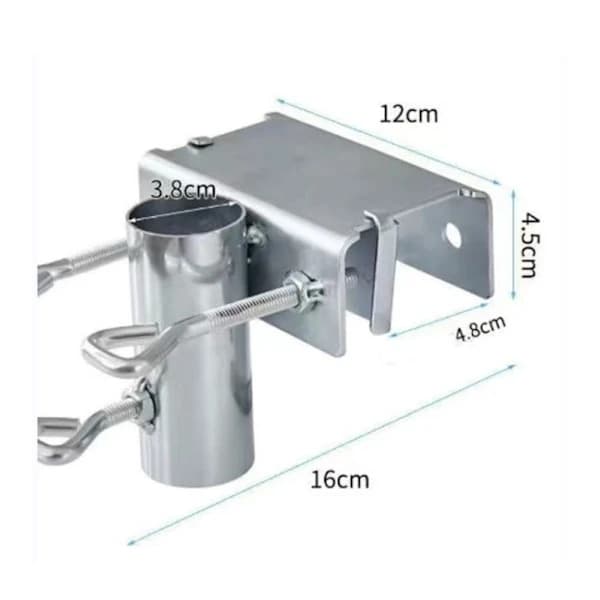 /EA/Balkonrækværk Støtte til Parasol - Dør ? 19-35 mm