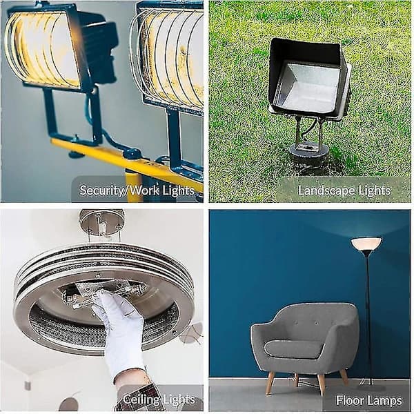 /EA/5 stk. dæmpbare R7s 118mm 300w halogen stavlampe AC 220-240v 3100lm lineær halogen projektør til landskabsbelysning