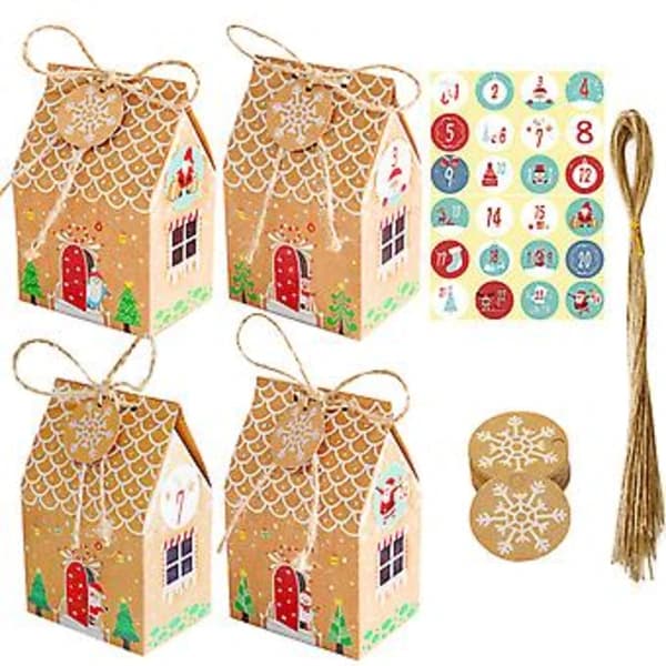 /EA/Jul Pepparkakshus Godisask Julgodis Presentask Fyllning