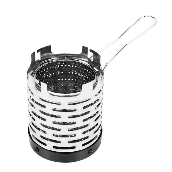 /EA/Bärbart Mini Utomhus Vikbart Metall Värme Gasspis Lock Camping Vandring Tillbehör