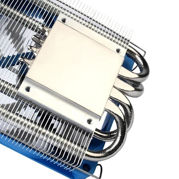 /EA/4 varmerør CPU-køler Rgb 103mm Pwm 4-benet PC-radiator lydløs til Intel/ Adms