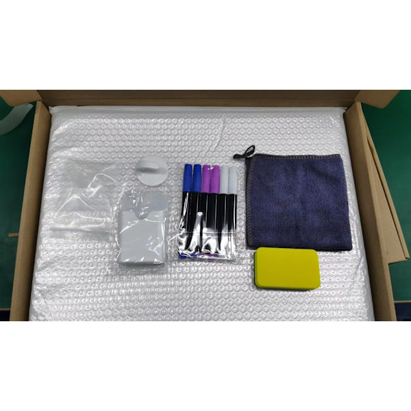 Magnetisk avtorkningsbar kalender 2-pack 40 x 30 cm, veckoplanerare månadsplanerare akryl transparent magnetisk whiteboard tidsschema kan torkas av för kylskåp 400*300 vecko- och månadskombination