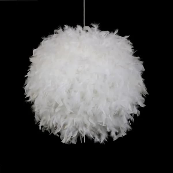 /EA/ Fjærlampe, Moderne 30CM Kulelysekrone, E27 Tak