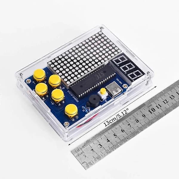/EA/Pixel Spillekonsol DIY 51 MCU Spilsæt til Retro Klassiske Spil