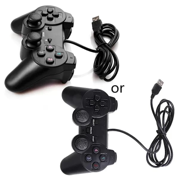 /EA/USB 2.0 Kablet Spillkontroller Gamepad Joypad Laptop PC Datatilbehør
