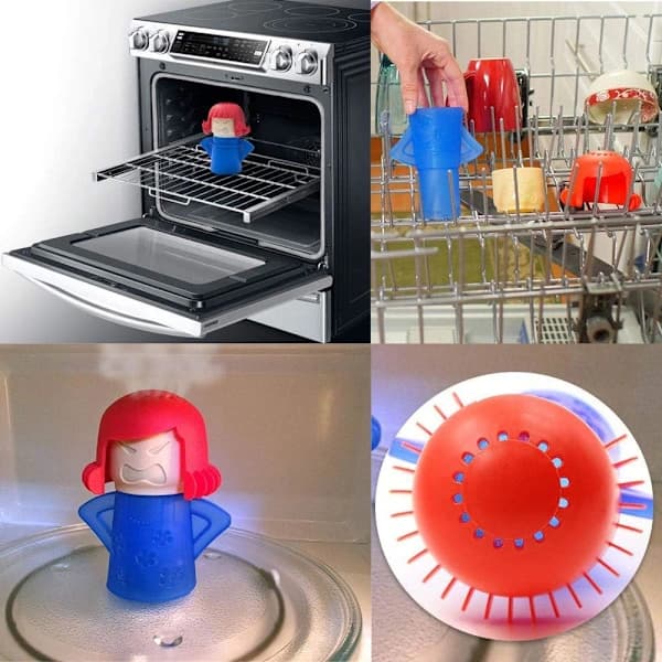 /EA/2 kpl Puhdista mikroaaltouunit ILMAN PESUAINETTA