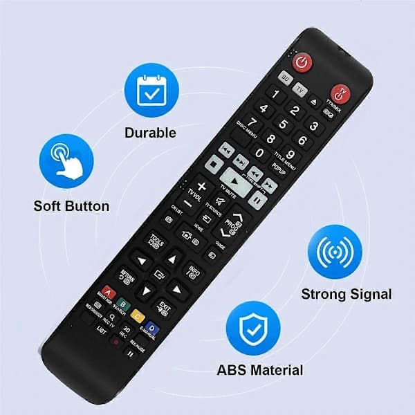 Erstatningsfjernkontroll AK59-00176A for SAMSUNG BLU-RAY-spiller
