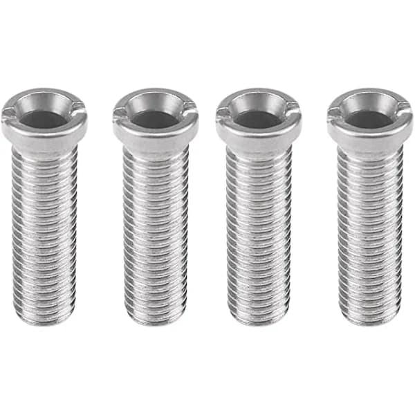 /EA/4 x 12*45mm Rustfrie vaskeskruer - Sølv, Vask Ba