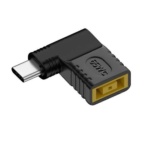 /EA/65W DC Firkantet Type A til USB Type-C PD Strømadapter Hun til Han Konverter til Mobile Enheder