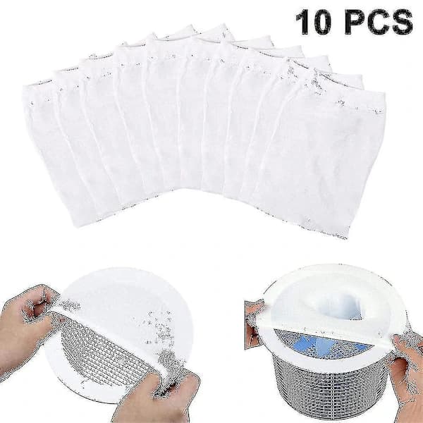 /EA/Skimmerstrumpor för poolfilter, korgar och skummare - 10 st