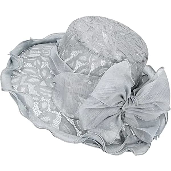 /EA/Elegant blonde solhat til kvinder, bryllup, strand, rejser, sommer