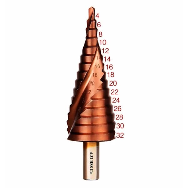 /EA/HSS M35 Trinbor Sæt 4-32mm Pagode Bundbor Sæt Stor