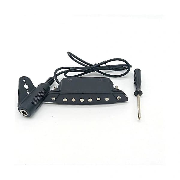 /EA/Akustisk Gitarr Pickup Gitarr Pickup Svanhals Ljudutgång Folk Spela Ukulele Hög Trogen Pas