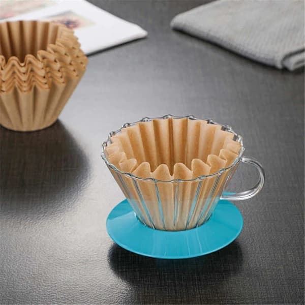 /EA/Kaffefilterpapir Drypkaffefilterpapir Ægte farve